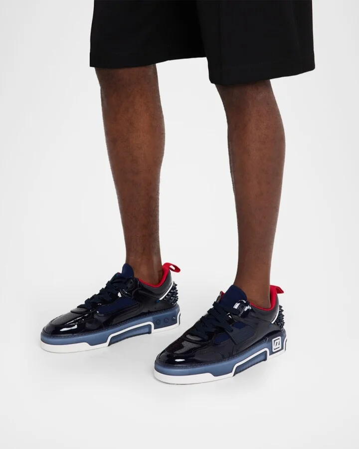 Men's Astrocool Napa Leather Fashion Sneakers - Image 3