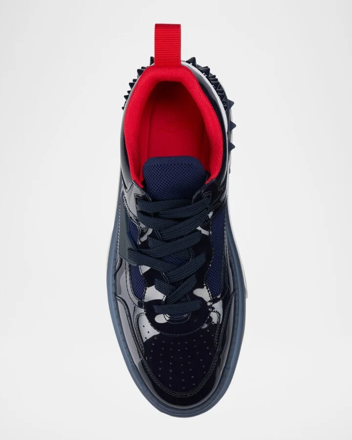 Men's Astrocool Napa Leather Fashion Sneakers - Image 5