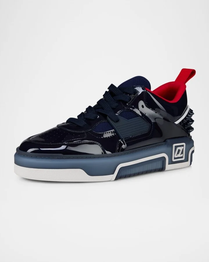 Men's Astrocool Napa Leather Fashion Sneakers - Image 8