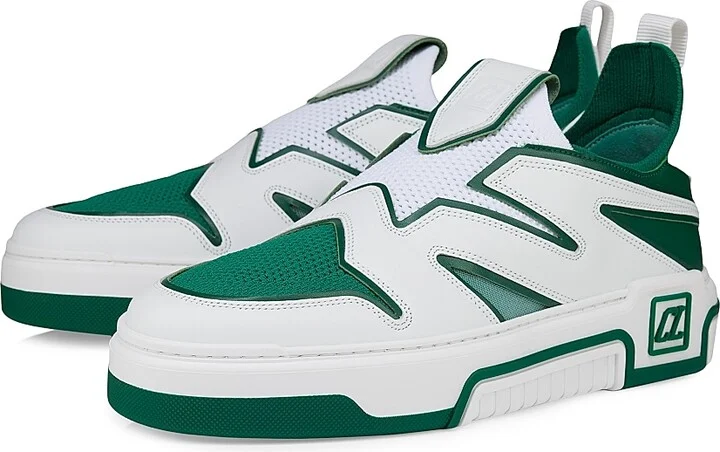 Men's Astroflash Leather Low Top Sneakers - Tropical - Size 6 - Image 2