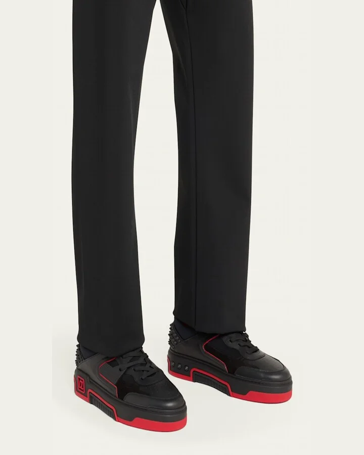 Men's Astroloubi CL Monogram Low-Top Sneakers - Image 5