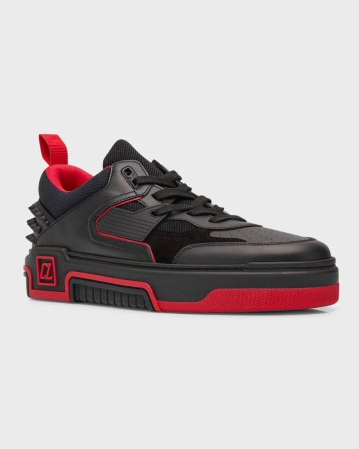 Men's Astroloubi CL Monogram Low-Top Sneakers - Image 4