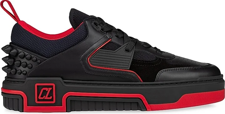 Men's Astroloubi Low Top Sneakers - Black - Size 6