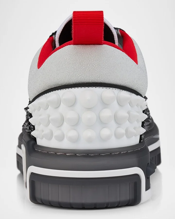 Men's Astroloubi Strass Eternity Low-Top Sneakers - Image 2