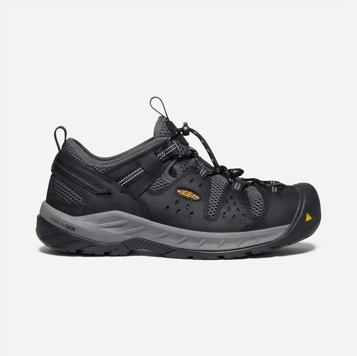 Men's Atlanta Cool Il Work Sneakers In Black/dark Shadow
