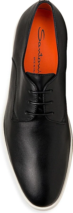 Men's Atlantis Leather Oxfords - Black - Size 8 - Image 5