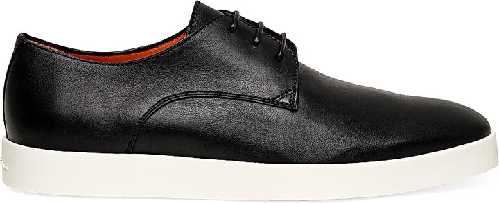 Men's Atlantis Leather Oxfords - Black - Size 8