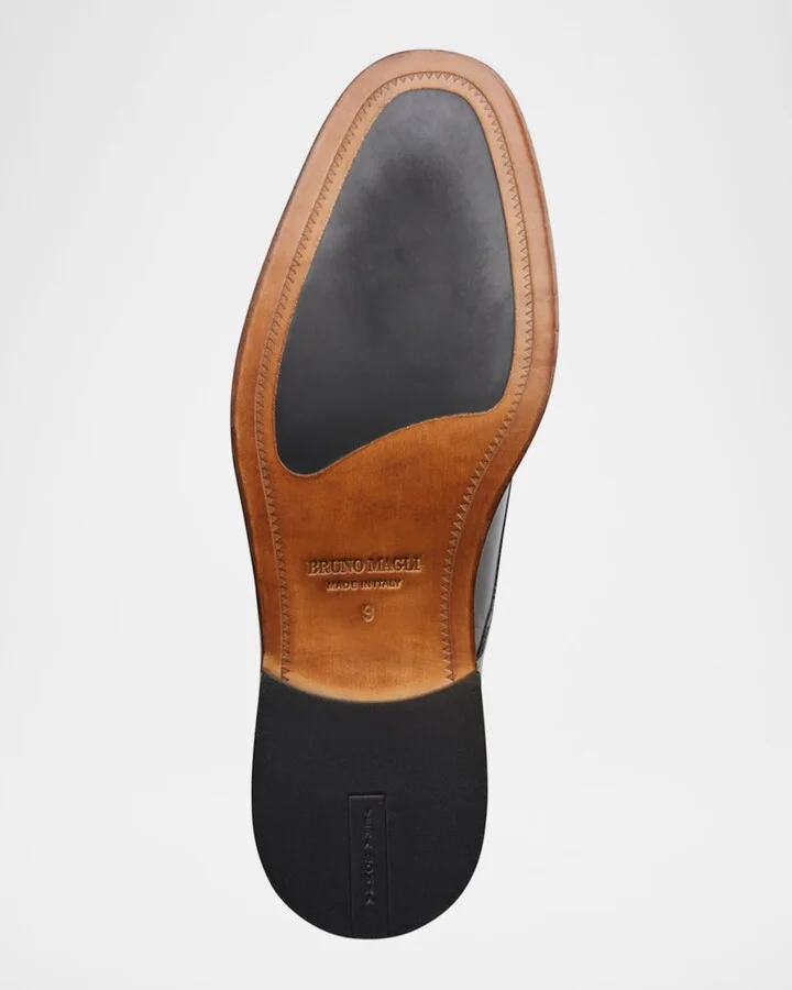Men's Aydin Leather Derby Shoes - Image 5