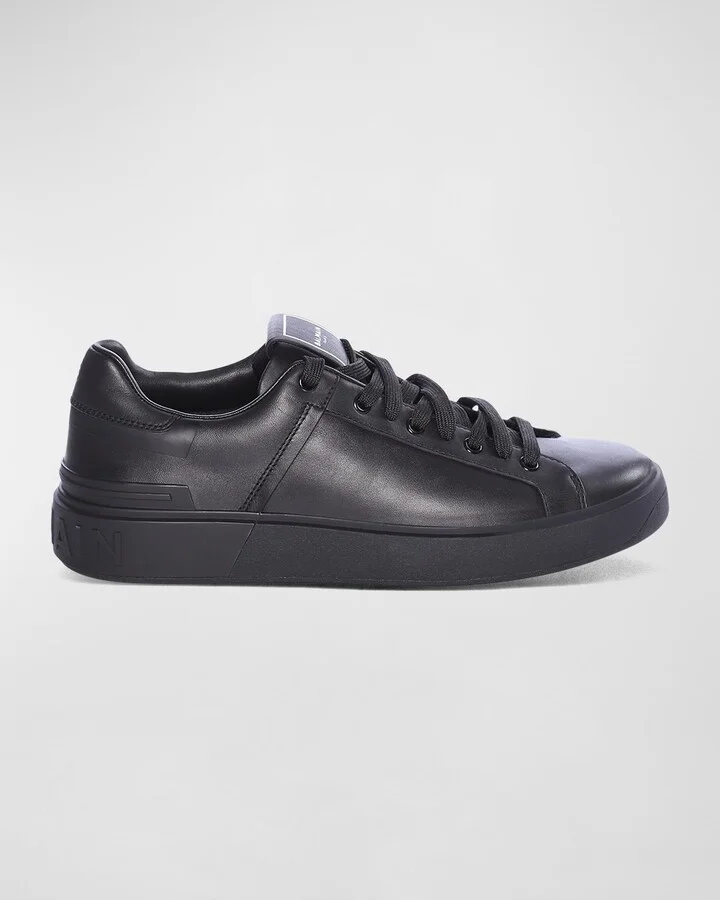 Men's B Court Leather Low-Top Sneakers