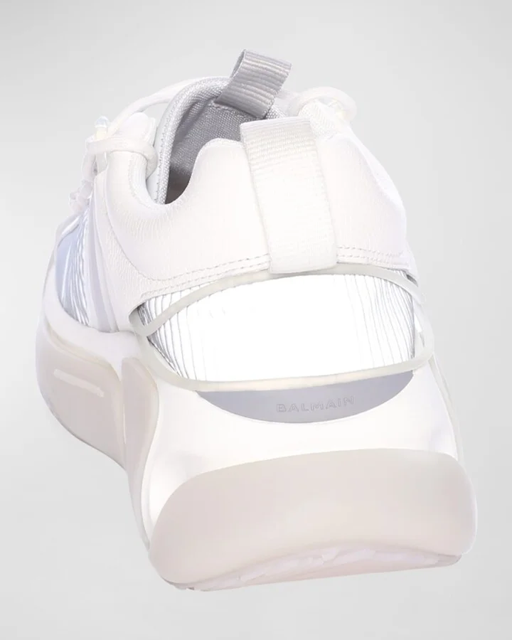 Men's B Runner Asymmetric Chunky Sneakers - Image 7