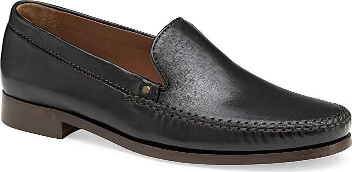 Men's Baldwin Leather Loafers - Black - Size 8 - Image 2