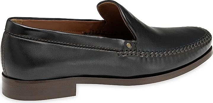 Men's Baldwin Leather Loafers - Black - Size 8 - Image 3