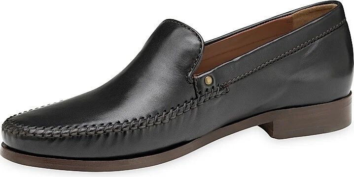 Men's Baldwin Leather Loafers - Black - Size 8 - Image 7