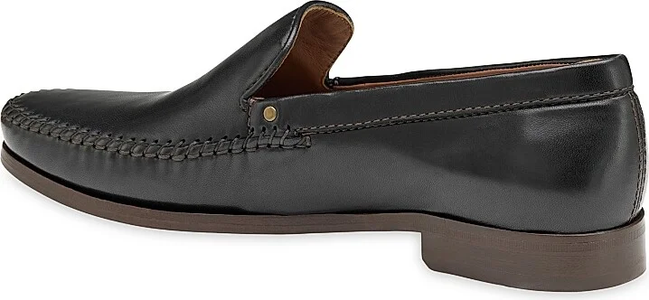 Men's Baldwin Leather Loafers - Black - Size 8 - Image 8