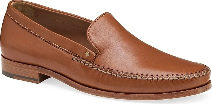 Men's Baldwin Leather Loafers - Black - Size 8 - Image 10