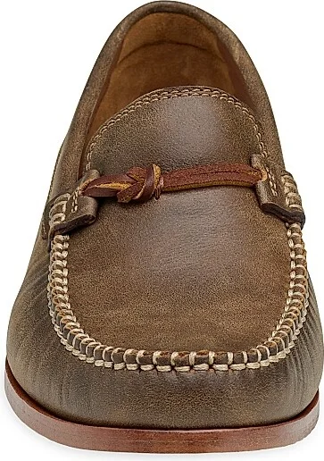 Men's Baldwin Leather Loafers - Brown - Size 8 - Image 5