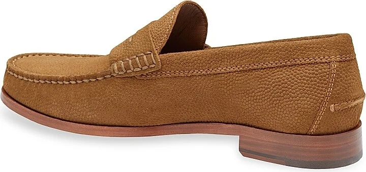 Men's Baldwin Suede Penny Loafers - Snuff - Size 8 - Image 8