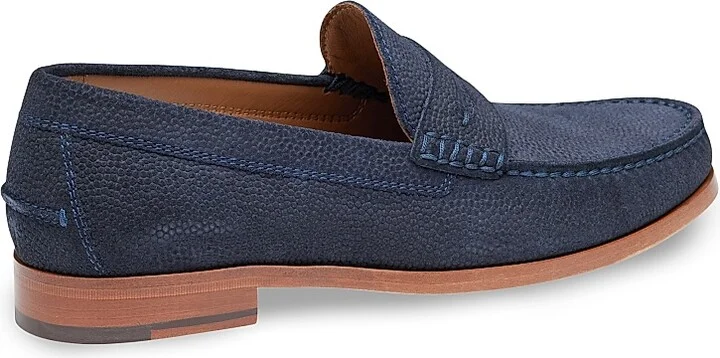 Men's Baldwin Suede Penny Loafers - Snuff - Size 8 - Image 11