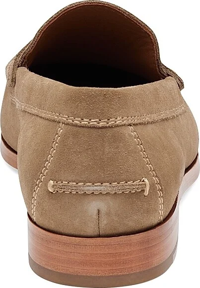 Men's Baldwin Suede Penny Loafers - Taupe English - Size 8.5 - Image 6