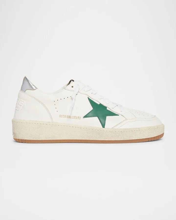 Men's Ball Star 2 Leather Low-Top Sneakers