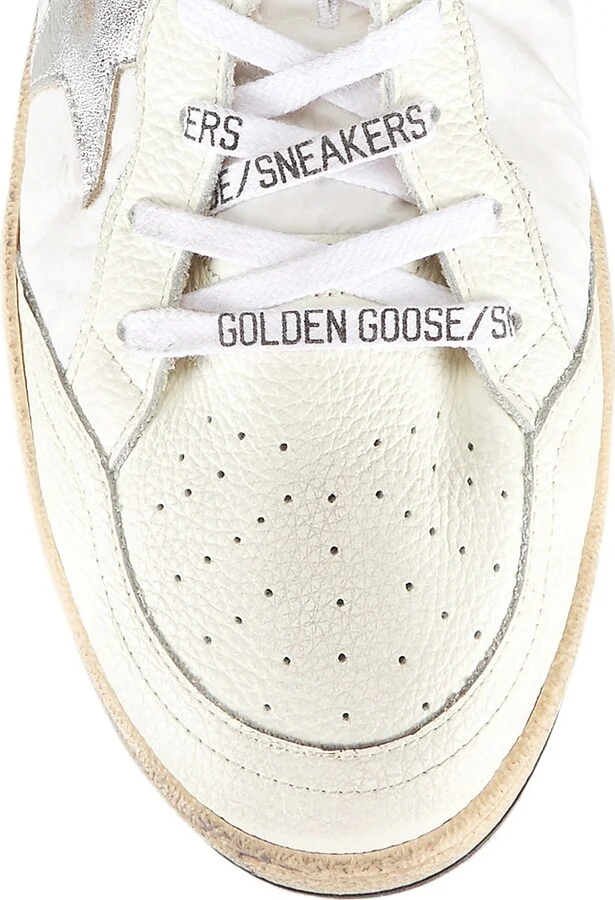 Men's Ball Star Lace-Up Sneakers - Cream Green - Size 7 - Image 4