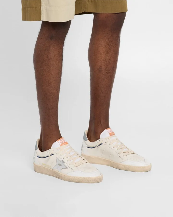 Men's Ball Star Leather Low-Top Sneakers - Image 2