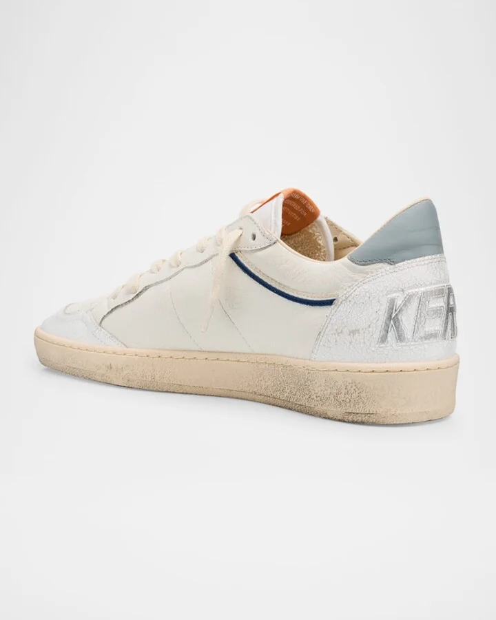 Men's Ball Star Leather Low-Top Sneakers - Image 5