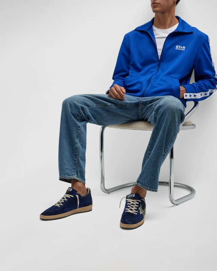 Men's Ball Star Suede Low-Top Sneakers - Image 5