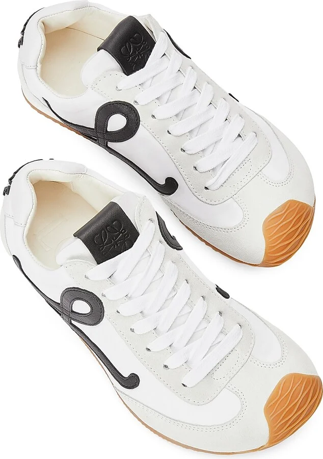 Men's Ballet Runner 2.0 Sneakers - White Black - Size 7 - Image 3