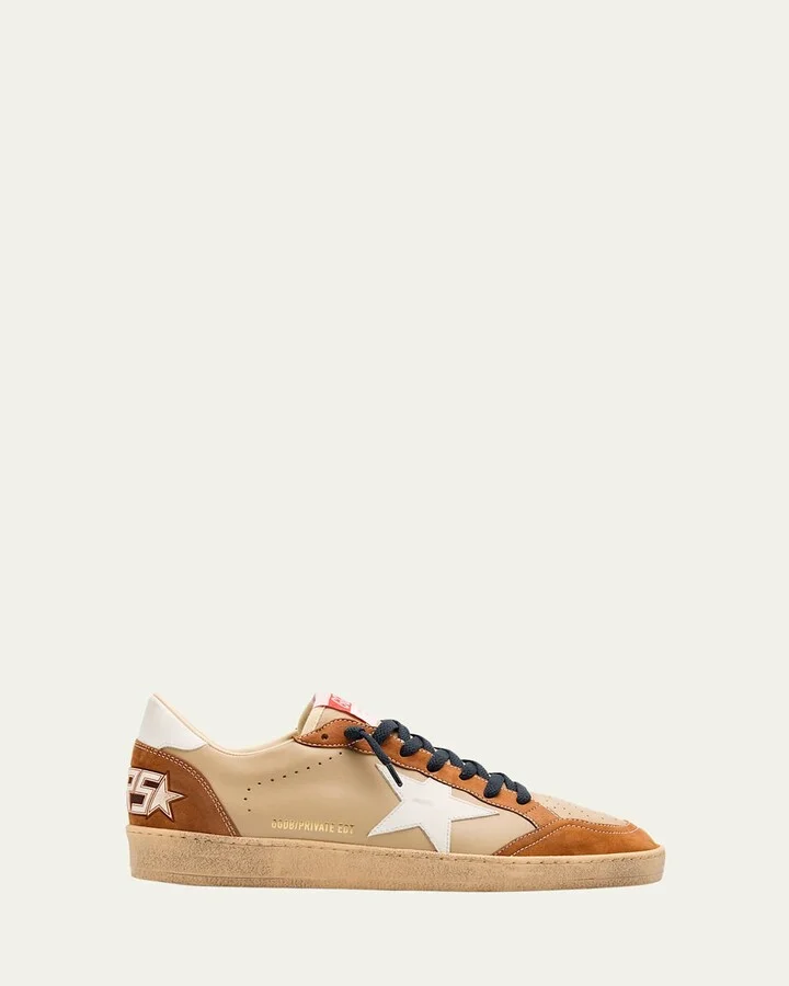 Men's Ballstar Low-Top Nubuck Leather Sneakers - Exclusive