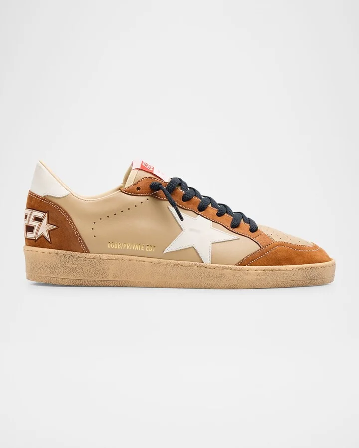 Men's Ballstar Low-Top Nubuck Leather Sneakers - Exclusive