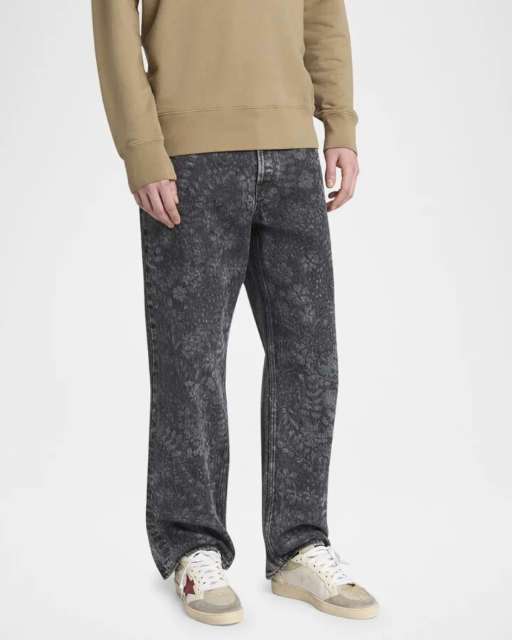 Men's Ballstar Mesh and Leather Low-Top Sneakers - Image 3