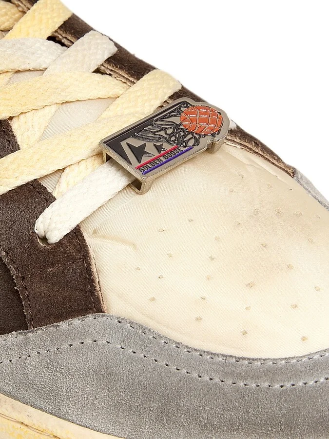 Men's Ballstar Spur Star Leather Sneakers - Dark Brown Multi - Size 8 - Image 5