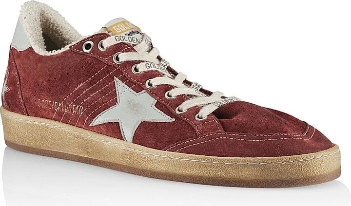 Men's Ballstar Suede Low-Top Sneakers - Brandy Aquamarine - Size 7 - Image 2