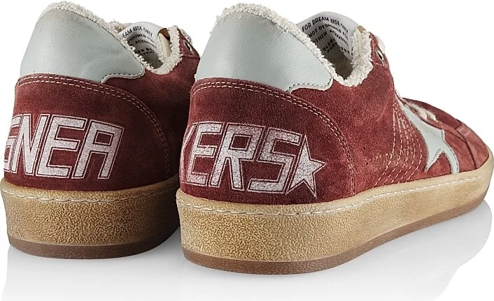 Men's Ballstar Suede Low-Top Sneakers - Brandy Aquamarine - Size 7 - Image 3