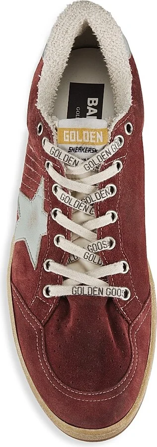 Men's Ballstar Suede Low-Top Sneakers - Brandy Aquamarine - Size 7 - Image 5