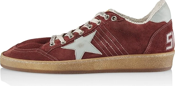 Men's Ballstar Suede Low-Top Sneakers - Brandy Aquamarine - Size 7 - Image 6