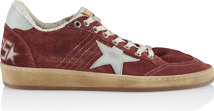 Men's Ballstar Suede Low-Top Sneakers - Brandy Aquamarine - Size 7