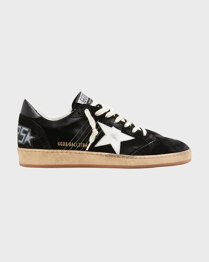 Men's Ballstar Suede Low-Top Sneakers