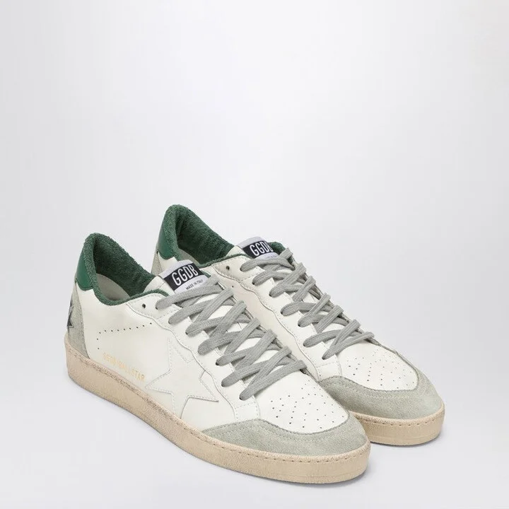 Men's Ballstar White/Green Sneaker