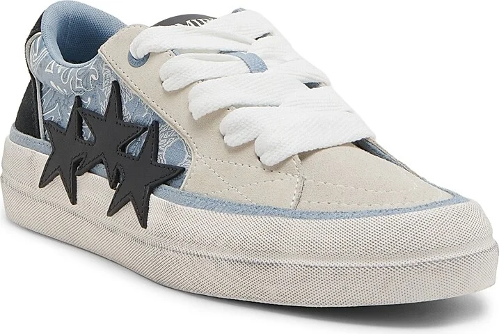 Men's Bandana Sunset Skate Low-Top Sneakers - Ashley Blue - Size 15 - Image 2