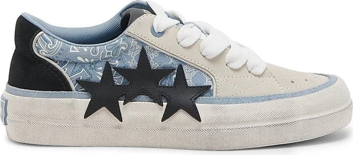 Men's Bandana Sunset Skate Low-Top Sneakers - Ashley Blue - Size 15