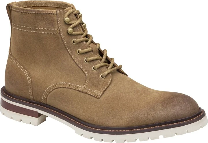 Men's Barrett Plain Toe Dress Casual Lace-Up Boot
