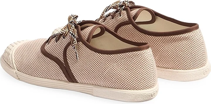Men's Bay By Bay Fabric Sneakers - Tobacco - Size 9 - Image 3