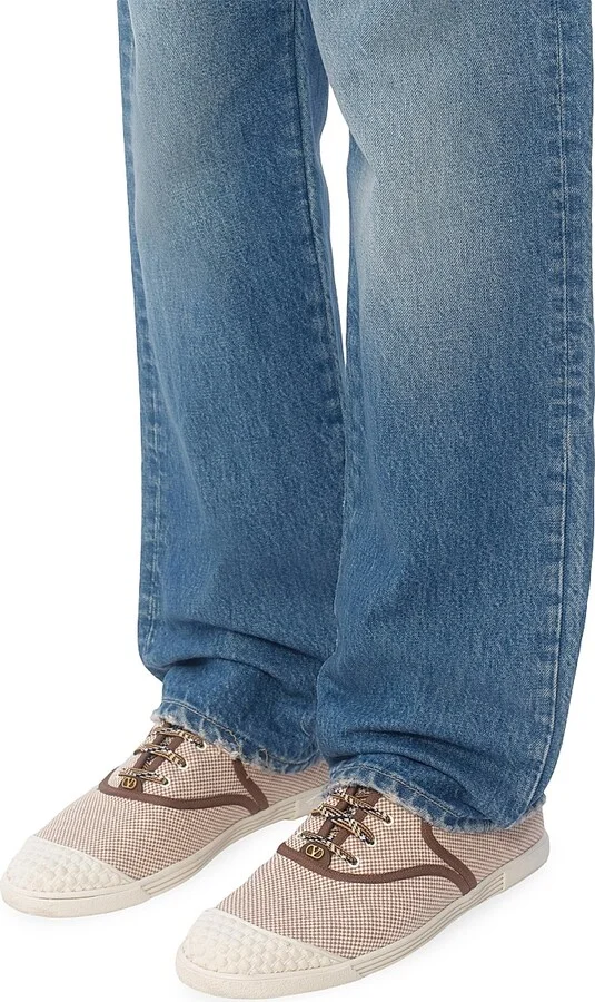 Men's Bay By Bay Fabric Sneakers - Tobacco - Size 9 - Image 7