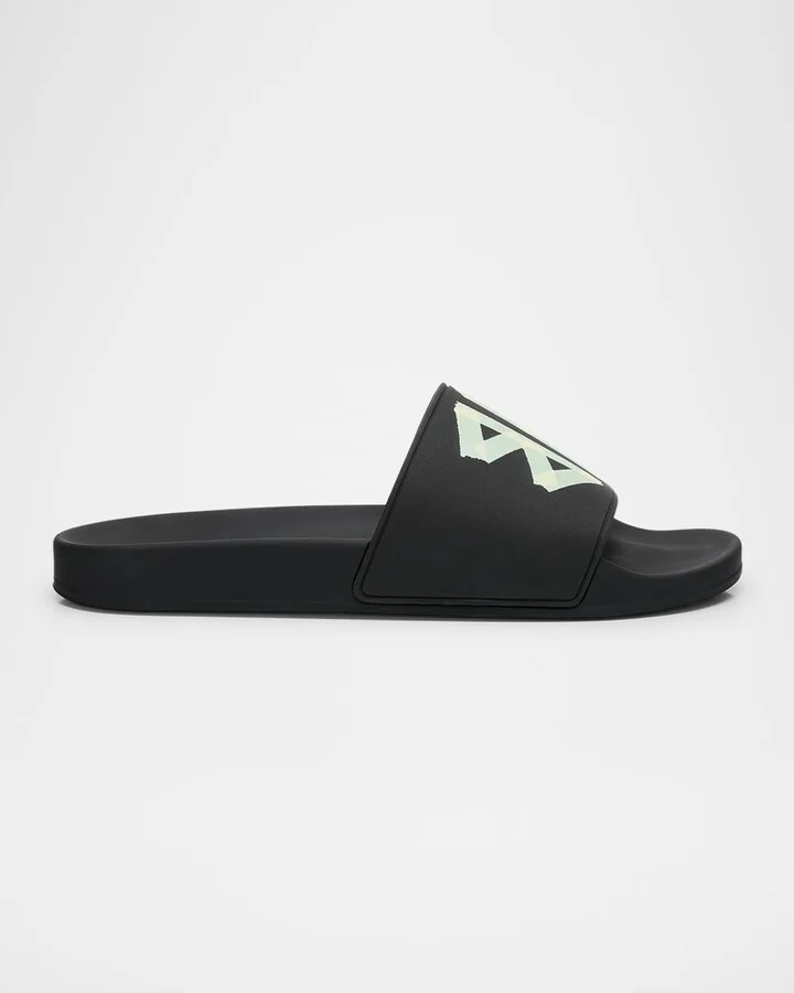 Men's BB Logo Pool Slide Sandals