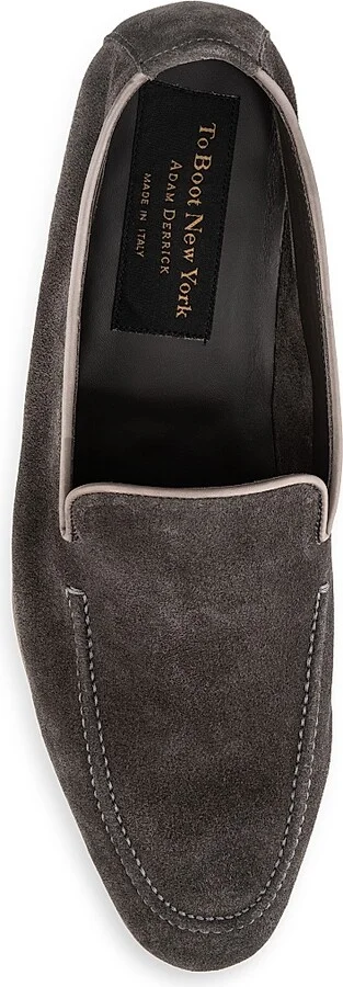 Men's Beamon Suede Loafers - Anthracite - Size 8.5 - Image 3