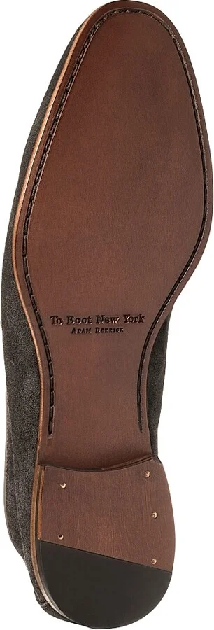 Men's Beamon Suede Loafers - Anthracite - Size 8.5 - Image 4