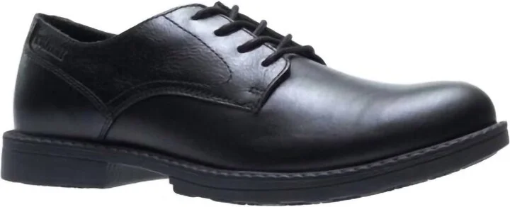 Men's Bedford Oxford Shoes - Wide Width In Black