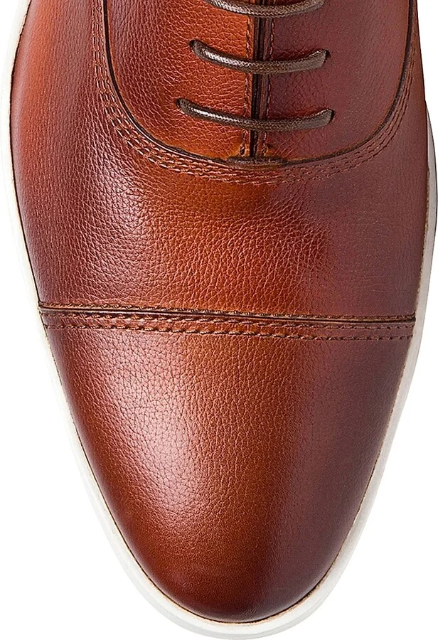 Men's Behemoth Leather Lace-Up Dress Shoes - Brown - Size 7 - Image 4